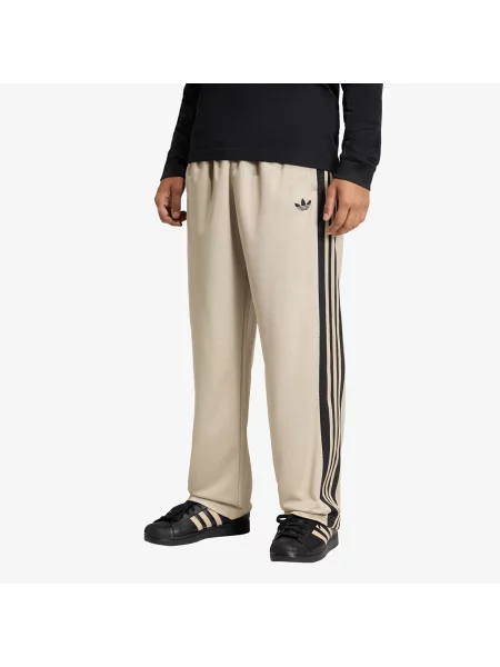 SPORTOVNÍ KALHOTY LOOSE MESH béžové