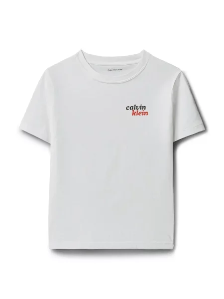 Calvin Klein Jeans tričko detské biela