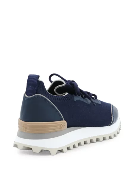 Sneakerși Eleventy tricotate albastru