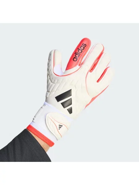 RĘKAWICE BRAMKARSKIE COPA GOALKEEPER GLOVE LEAGUE JUNIOR białe
