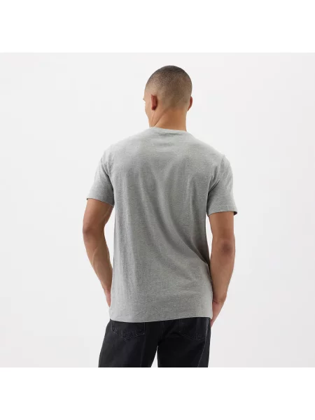 T-shirt GAP Logo Tee Heather Grey S szara
