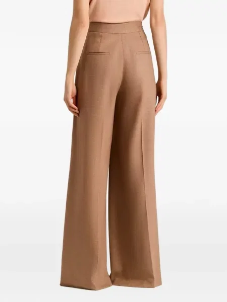 Pantaloni palazzo Kiton roz