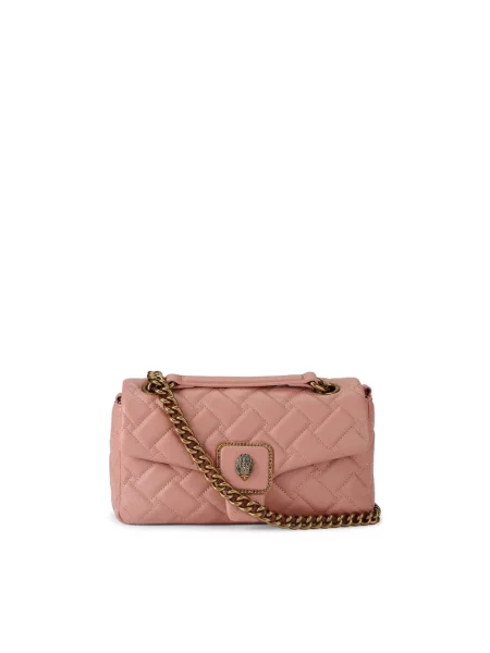 Torebka Kurt Geiger London skórzana różowa