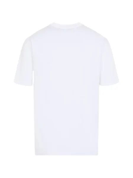 Tricou Kiton cu decolteu rotund alb