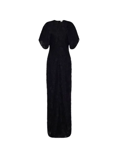 Rochie maxi Adam Lippes negru