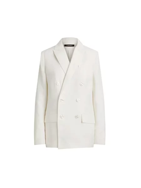 Marynarka Ralph Lauren dwurzędowa biała