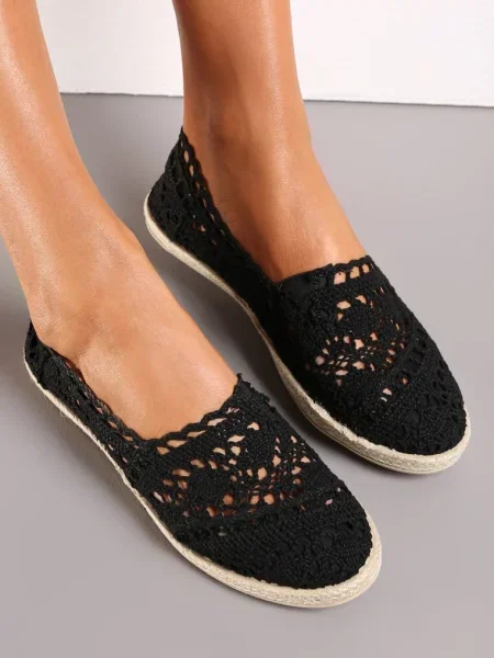 Espadrile Gratifyinglys negre