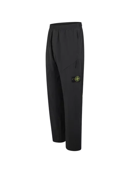 Pantaloni Stone Island cu strasuri negru