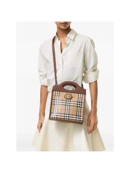 Torebka Burberry brązowa