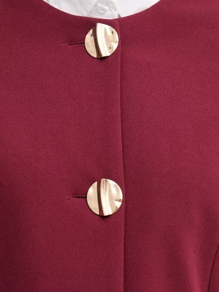 Піджак Joseph Ribkoff однобортний однотонний бордовий