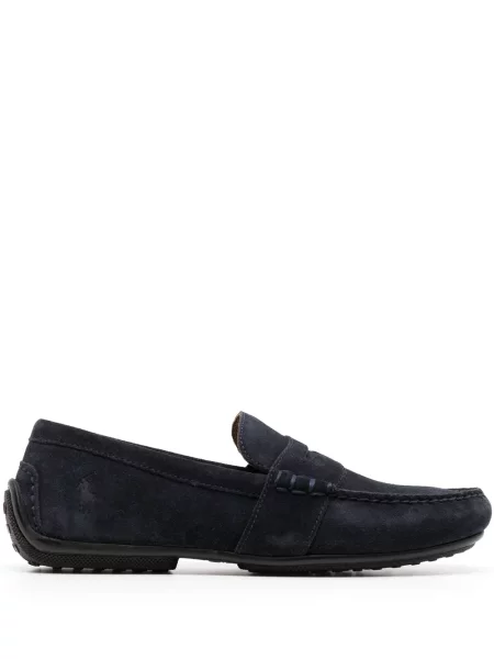 Pantofi loafer Polo Ralph Lauren din piele albastru