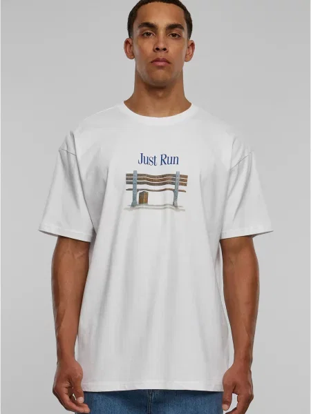 Tricou Mister Tee alb
