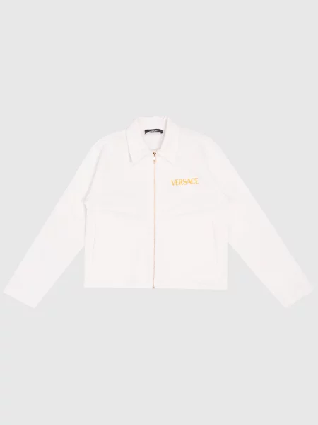 Детская куртка Versace белая