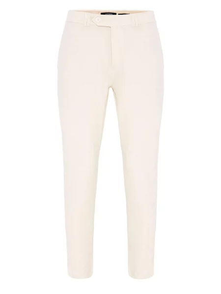 Antioch Pantaloni eleganți murdar alb