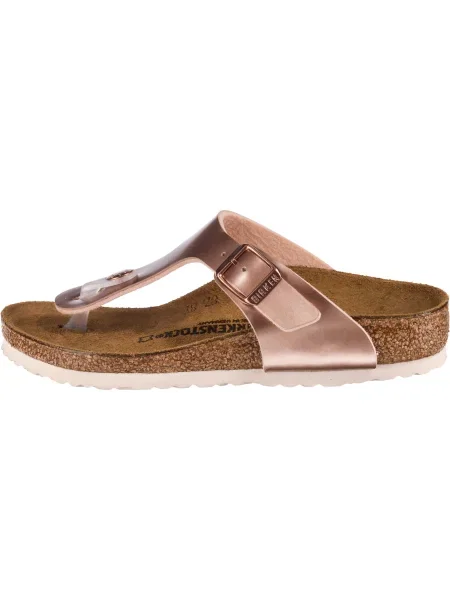 BIRKENSTOCK Sandale Gizeh bronz roz