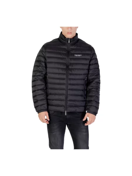 Armani Exchange Kurtki Mężczyzna Pikowana kurtka puchowa dla mężczyzn czarny