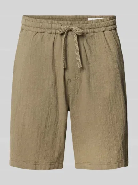 Szorty z tkaniny o kroju relaxed fit z bawełny S.oliver Red Label