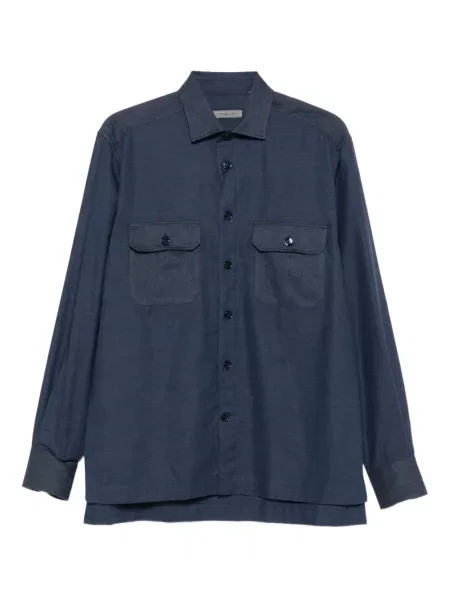 Дълго риза Corneliani синьо