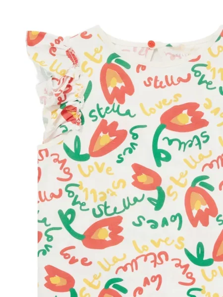 Koszulka dziecięca Stella Mccartney biała