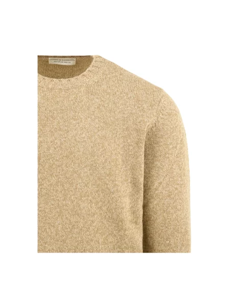 Sweter Filippo De Laurentiis wełniany beżowy