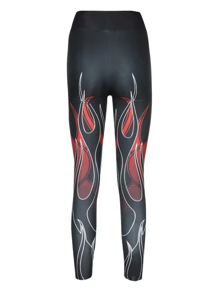 Leggings Vision Of Super cu imagine negru