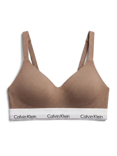 Calvin Klein Underwear Sutien maro pueblo alb