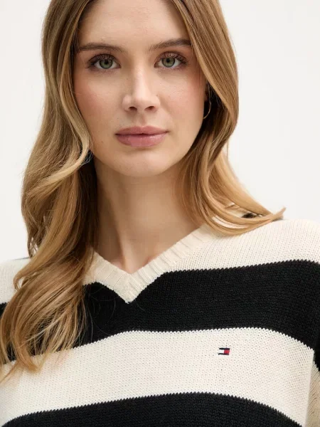 Tommy Hilfiger Пуловер с кашмир черно