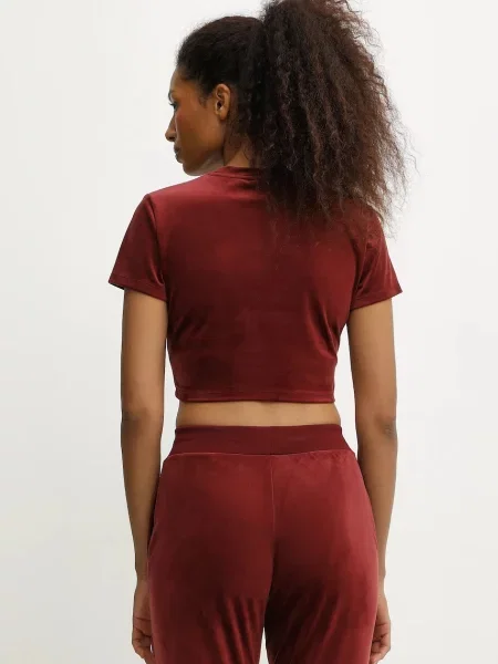 Футболка Guess бордовая