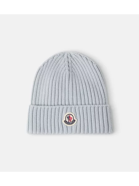 Gyerek sapka Moncler Enfant kék