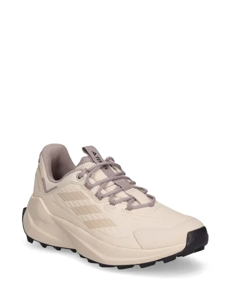 Бягане топ Adidas изрязани с принт бяло