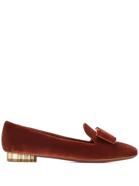 Pantofi loafer Ferragamo portocaliu