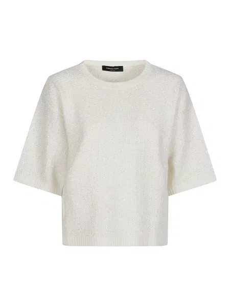 Sweter Fabiana Filippi biały