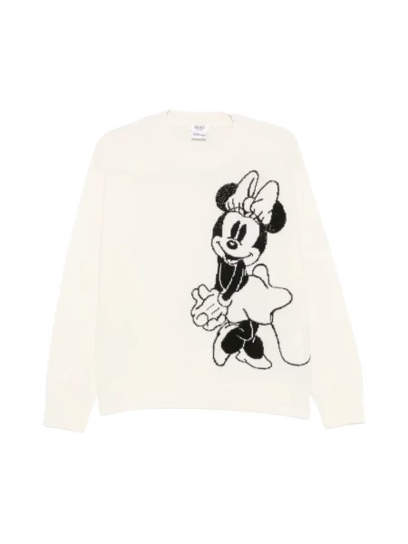Sweter Liu Jo wełniany beżowy