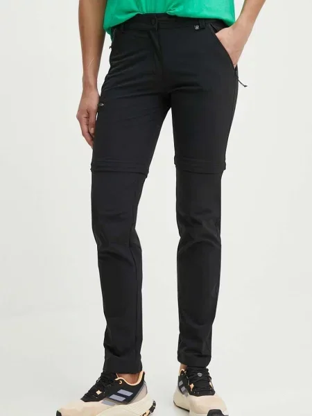 Viking pantaloni de exterior Rocklyn 2 in 1 negru
