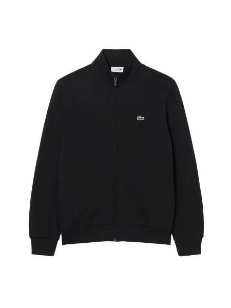 LACOSTE Mikina zelená / černá bílá