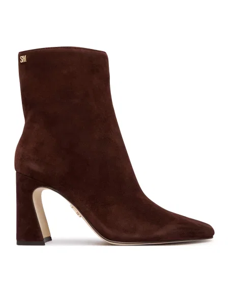 Členková obuv Steve Madden Flares Tmavo hnedá