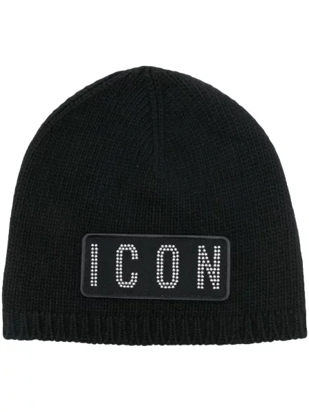 Căciulă Dsquared2 tricotate negru