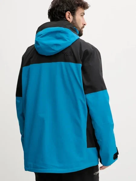 The North Face geacă de schi Chakal albastru
