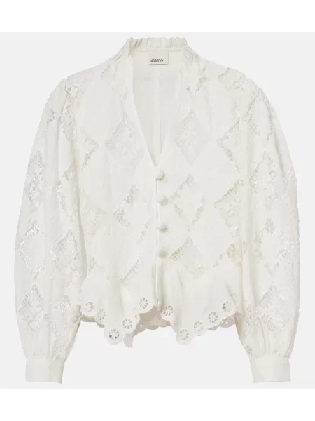 Bluză Isabel Marant de in alb