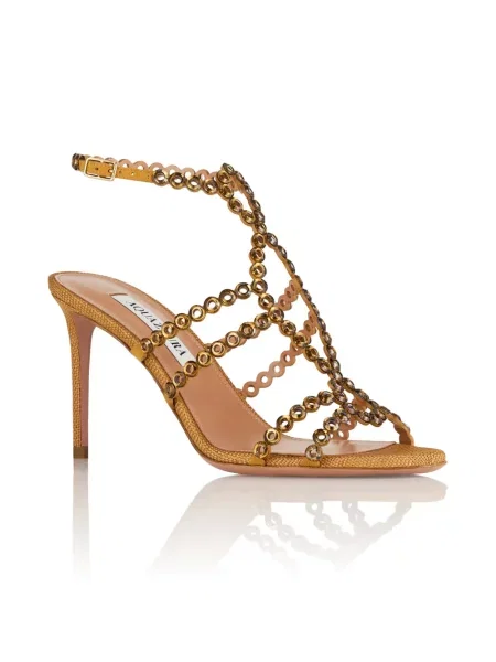 Sandale Aquazzura maro