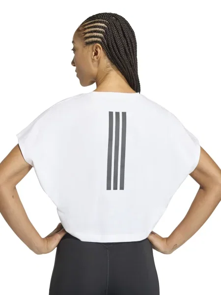 ADIDAS PERFORMANCE Tricou funcțional PWR negru alb
