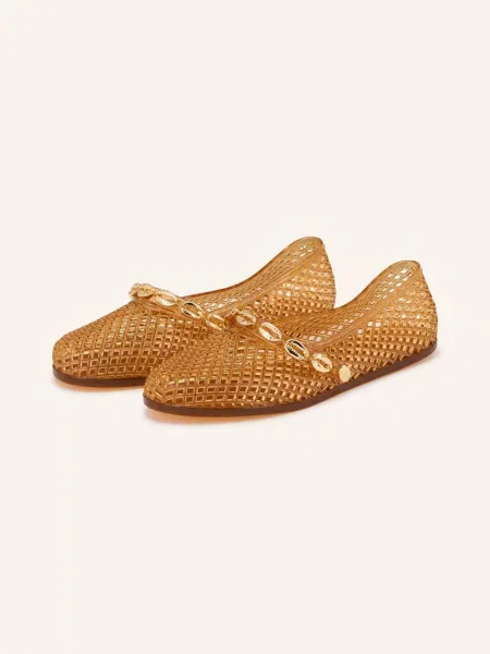 Ancient Greek Sandals Baleríny Mary Jane Iro Shells světle / zlatá hnědá