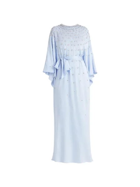 Rochie Temperley London cu legături albastru