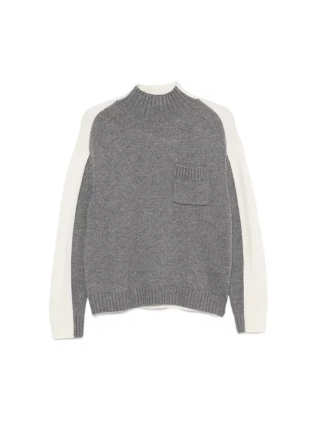 Sweter Semicouture szary