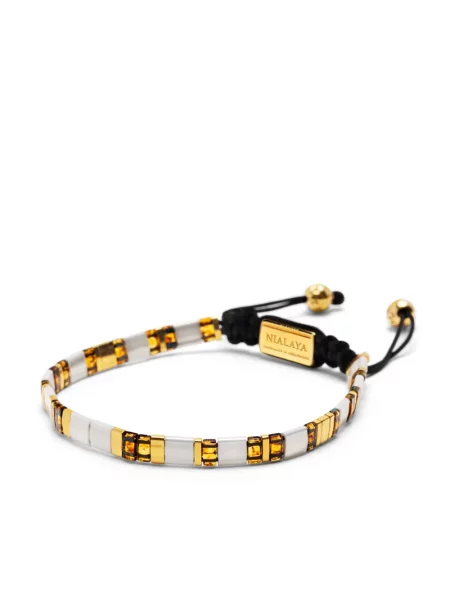 Apyranke Nialaya Jewelry karoliukai balta