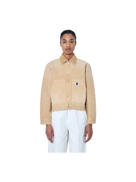 Carhartt Wip Kurtka Dżinsowa Dearborn braun beżowa