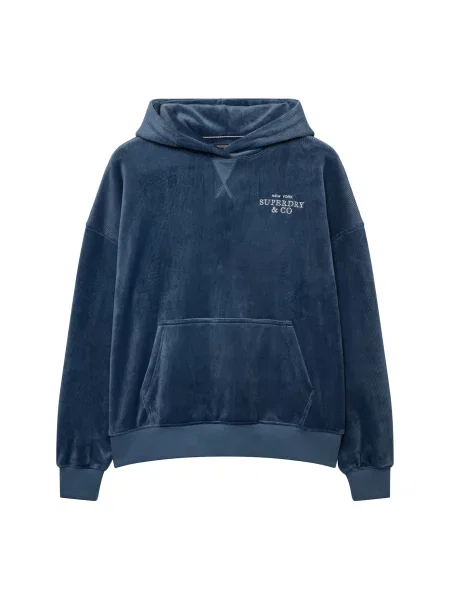 Superdry & Co Mikina starobéžová / safírová
