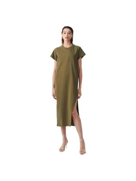Sukienka koszulowa Iro zielona