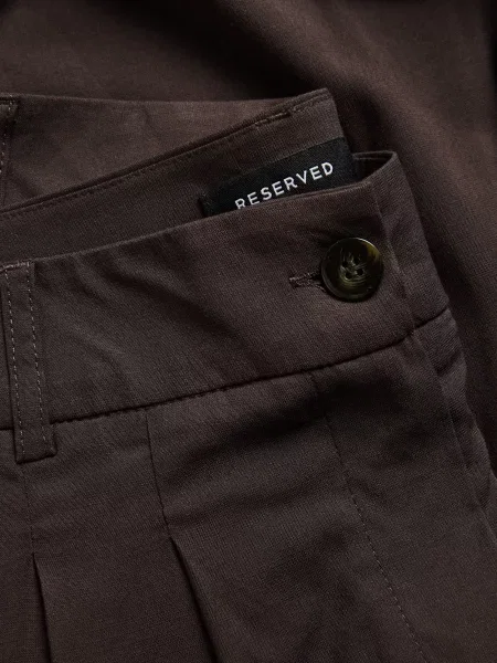 Брюки Reserved коричневые