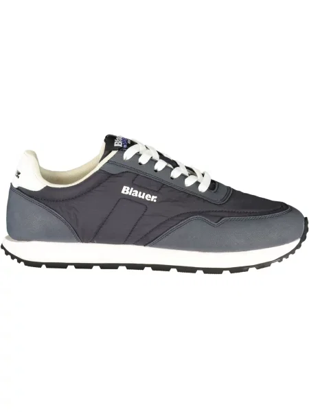 Blauer Sneakers negru
